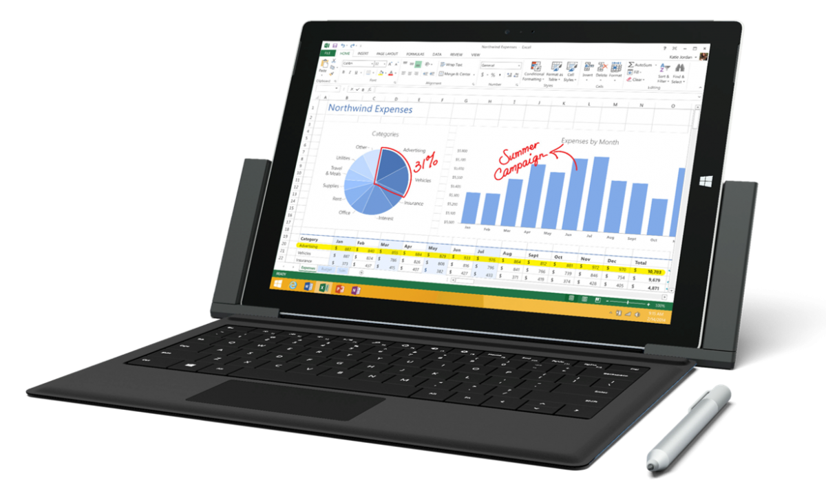 Offre Quadria : Microsoft Surface Pro 3 